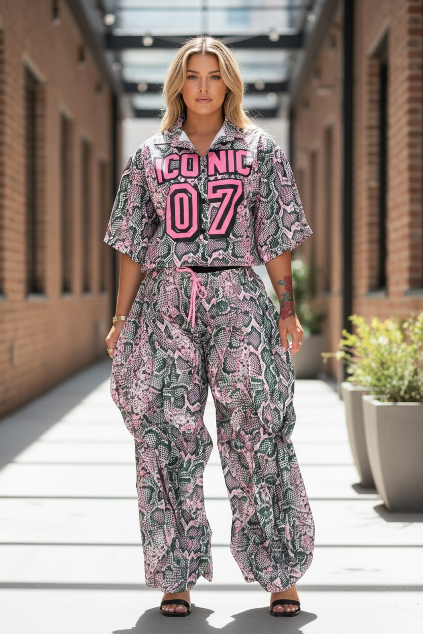 The Iconic 07 Top (Skin Print)