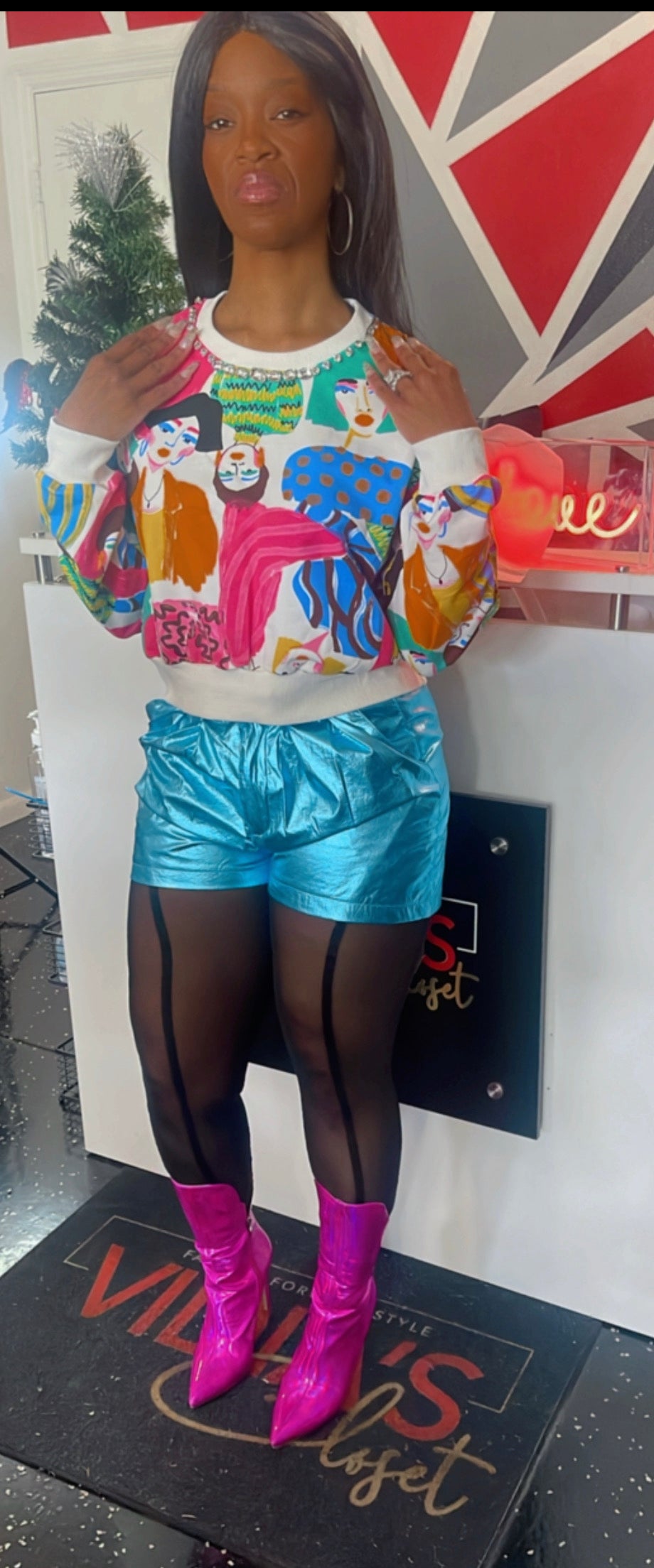Picasso Bling Top