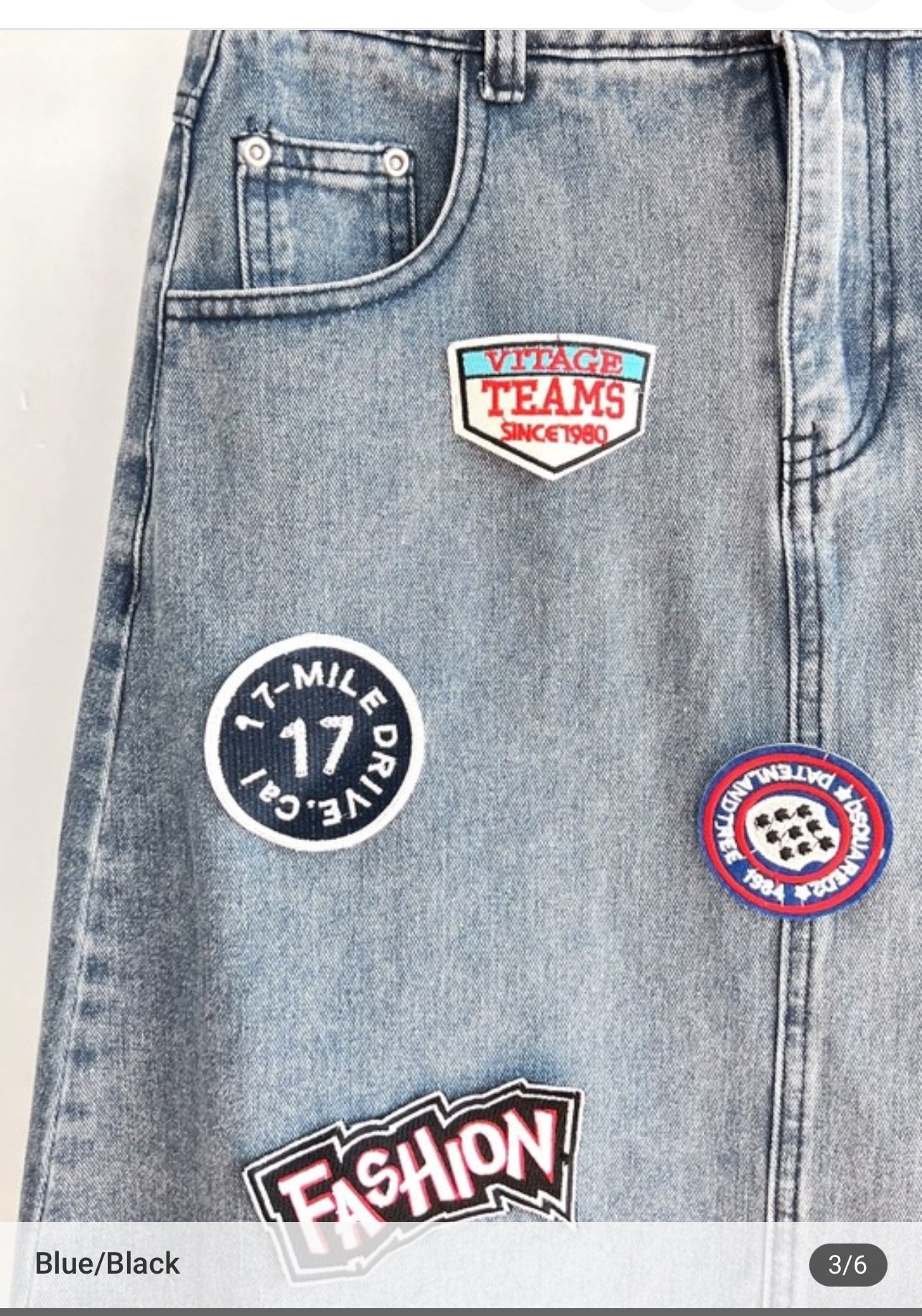 Halle Vintage Denim Dress