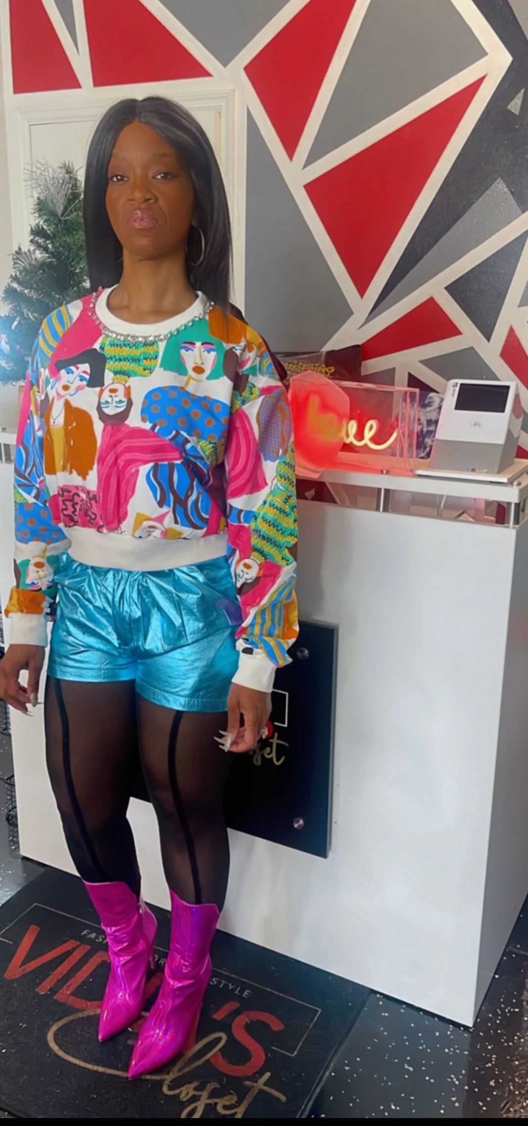 Picasso Bling Top