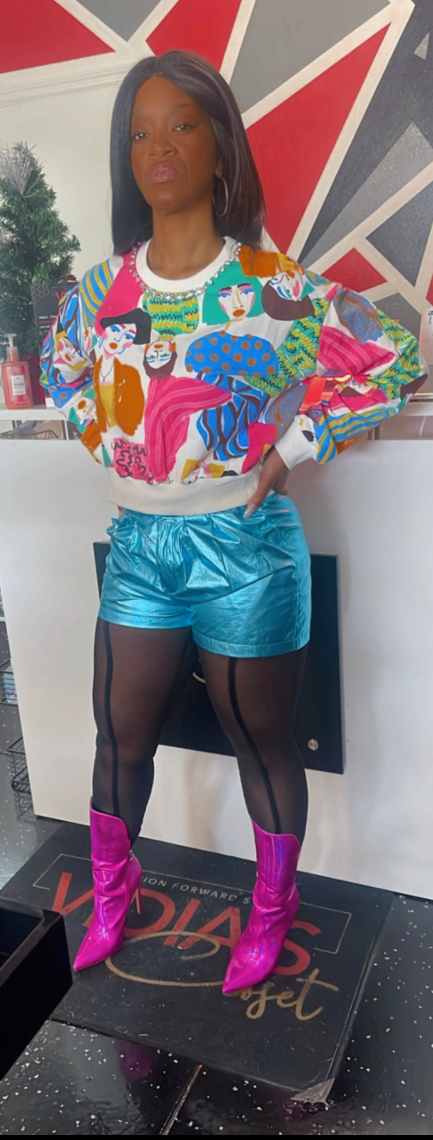 Picasso Bling Top