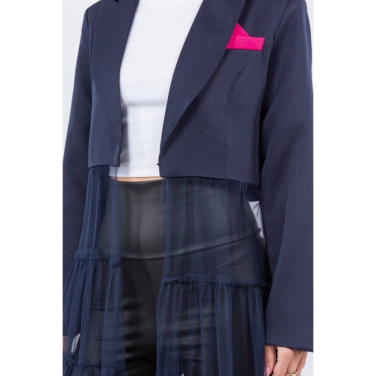 Fearless Sheer Blazer