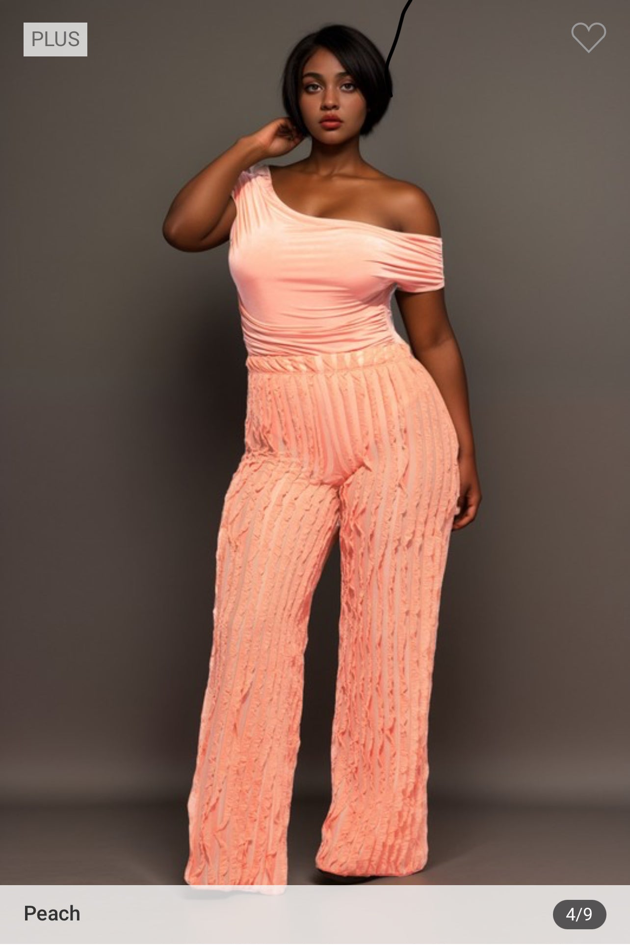 Lachelle Ruffle Pants Set