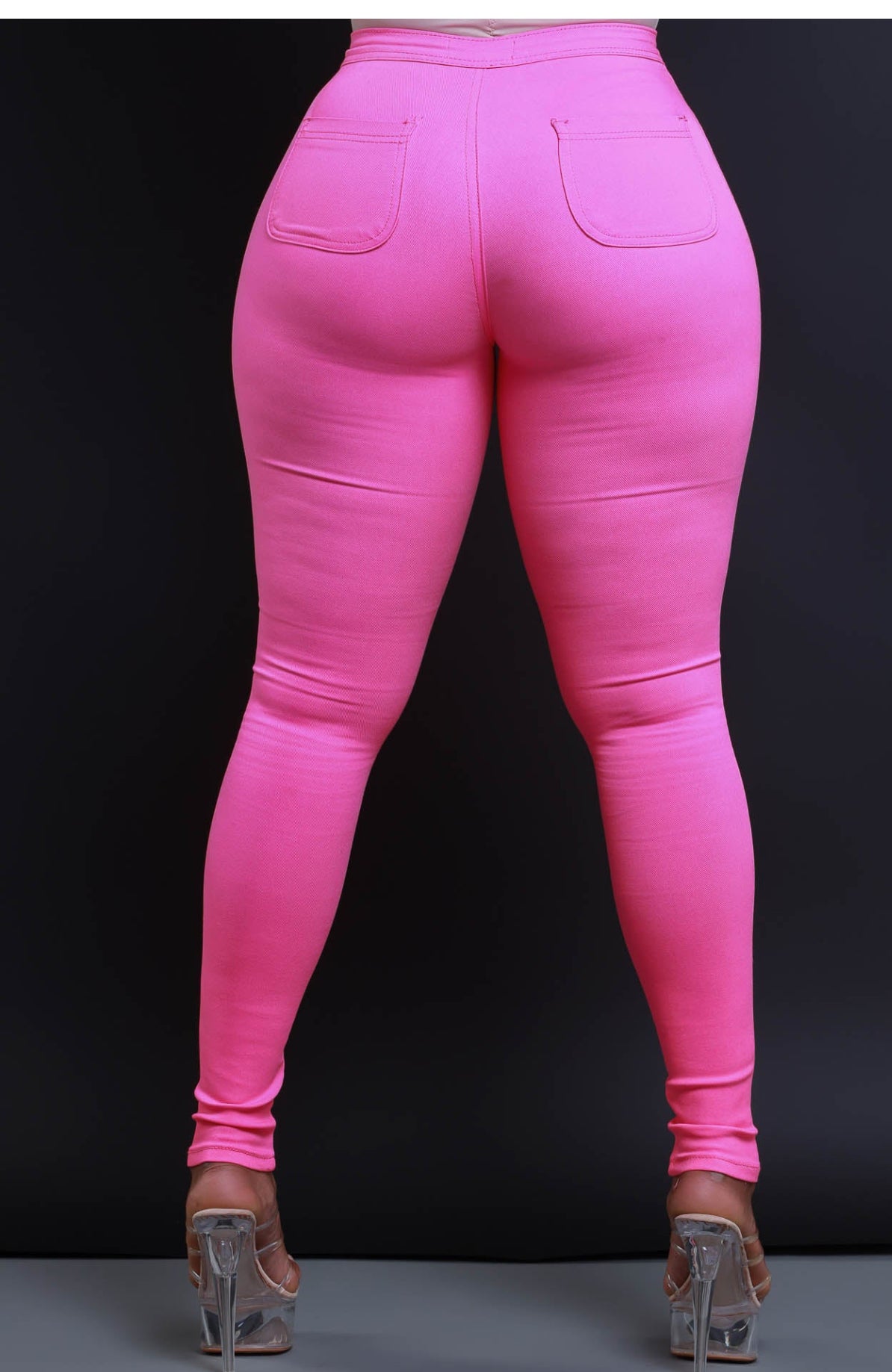 Cali Girl Pink Neon Jeans