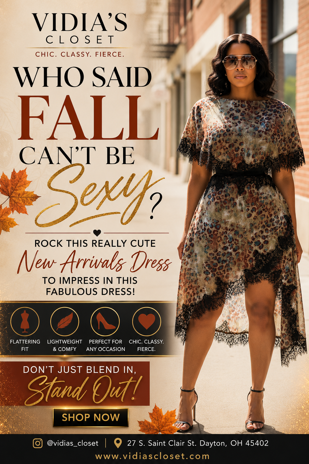 Chrissy Lady In The Wild Fall Dress
