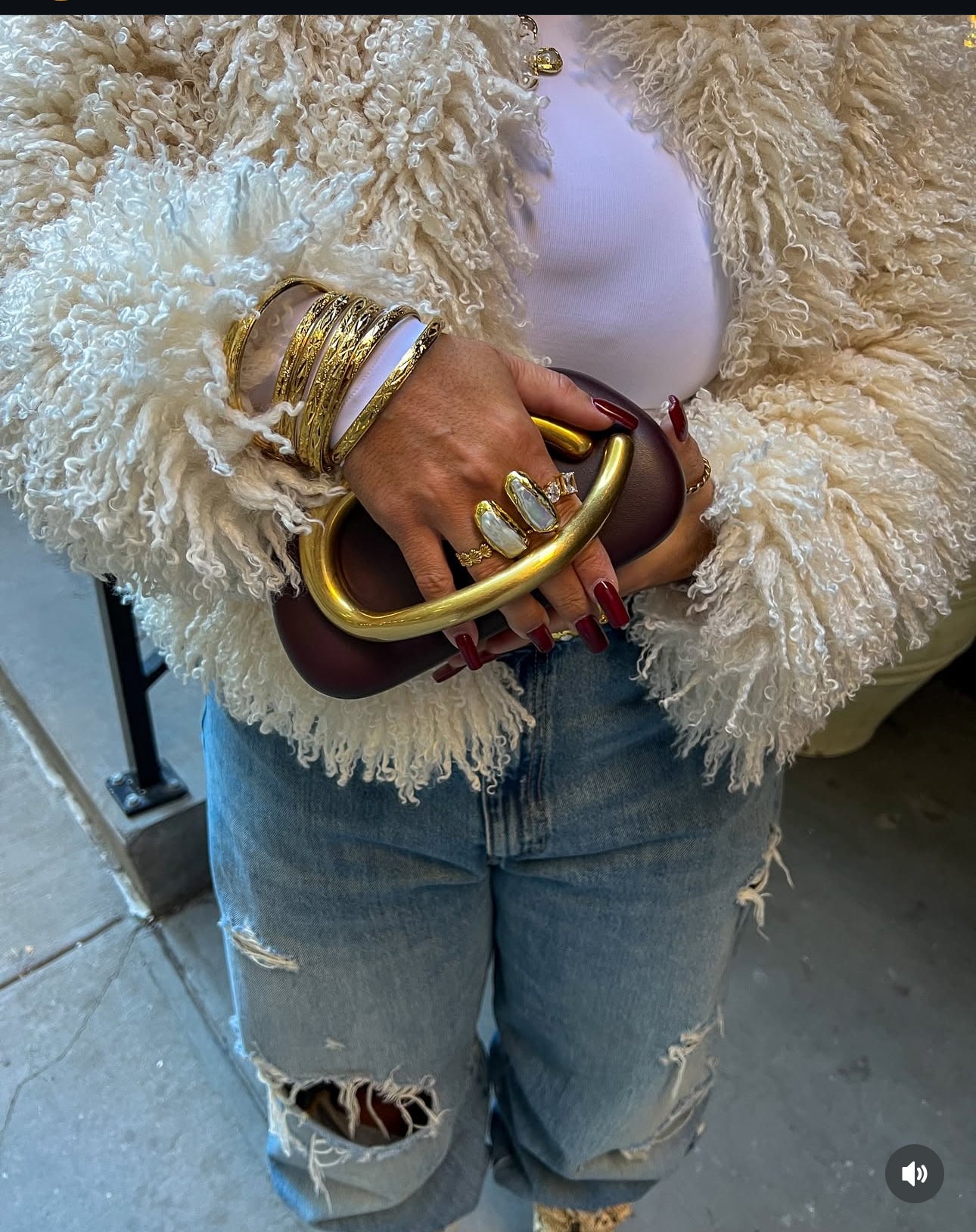 Manhattan Girl Evening Bag