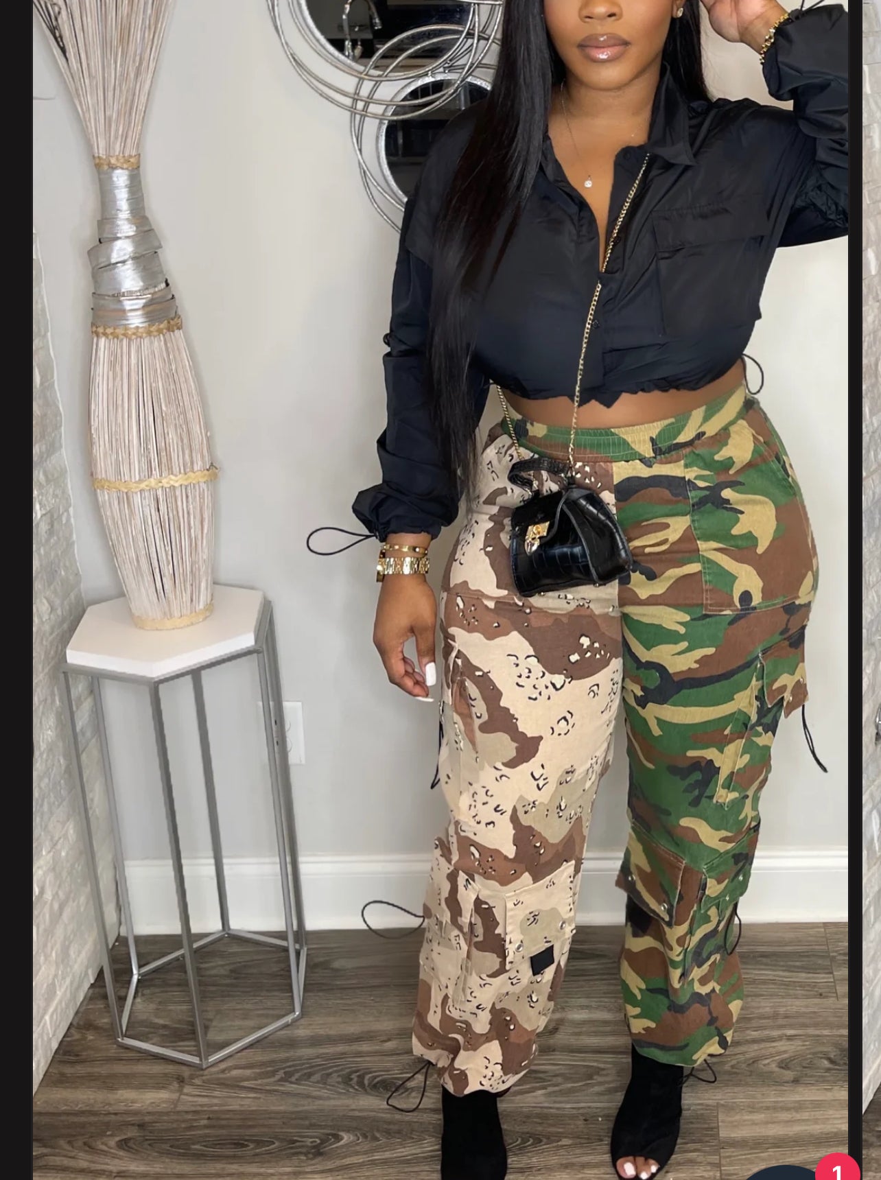Two Faced Camo Joggers