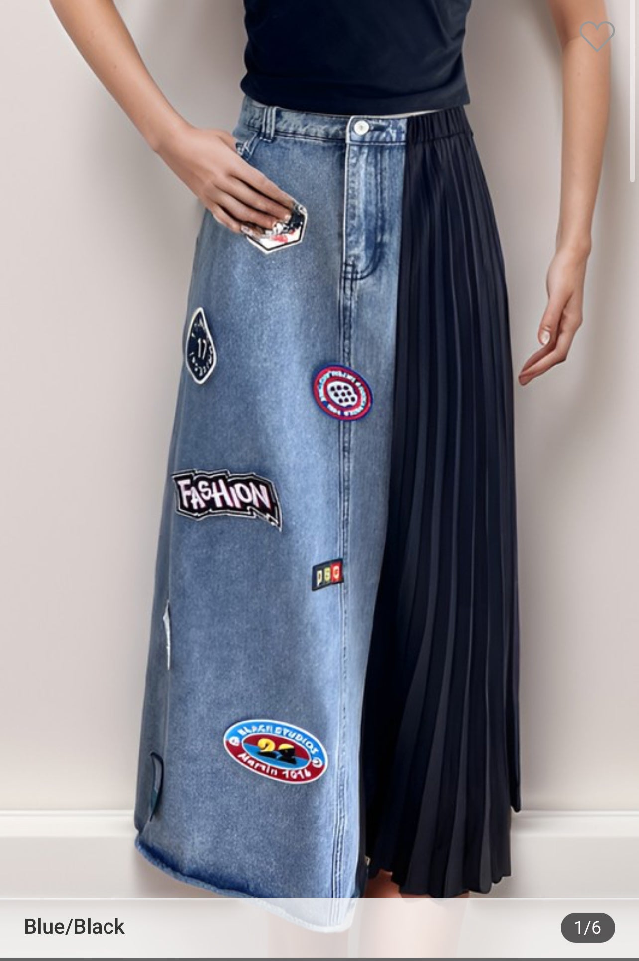 Halle Vintage Denim Dress