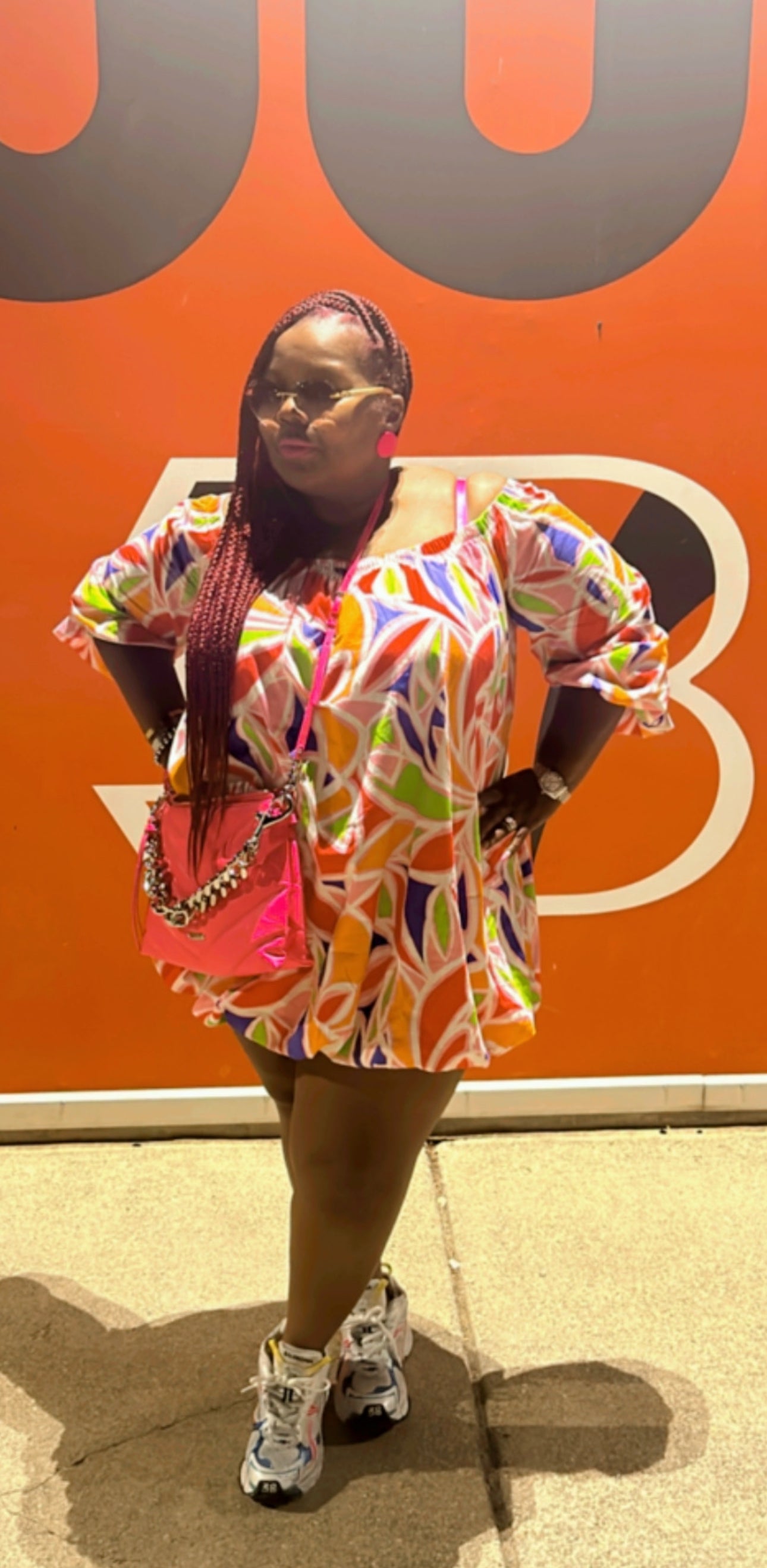 Here To Bubble Abstract Dress