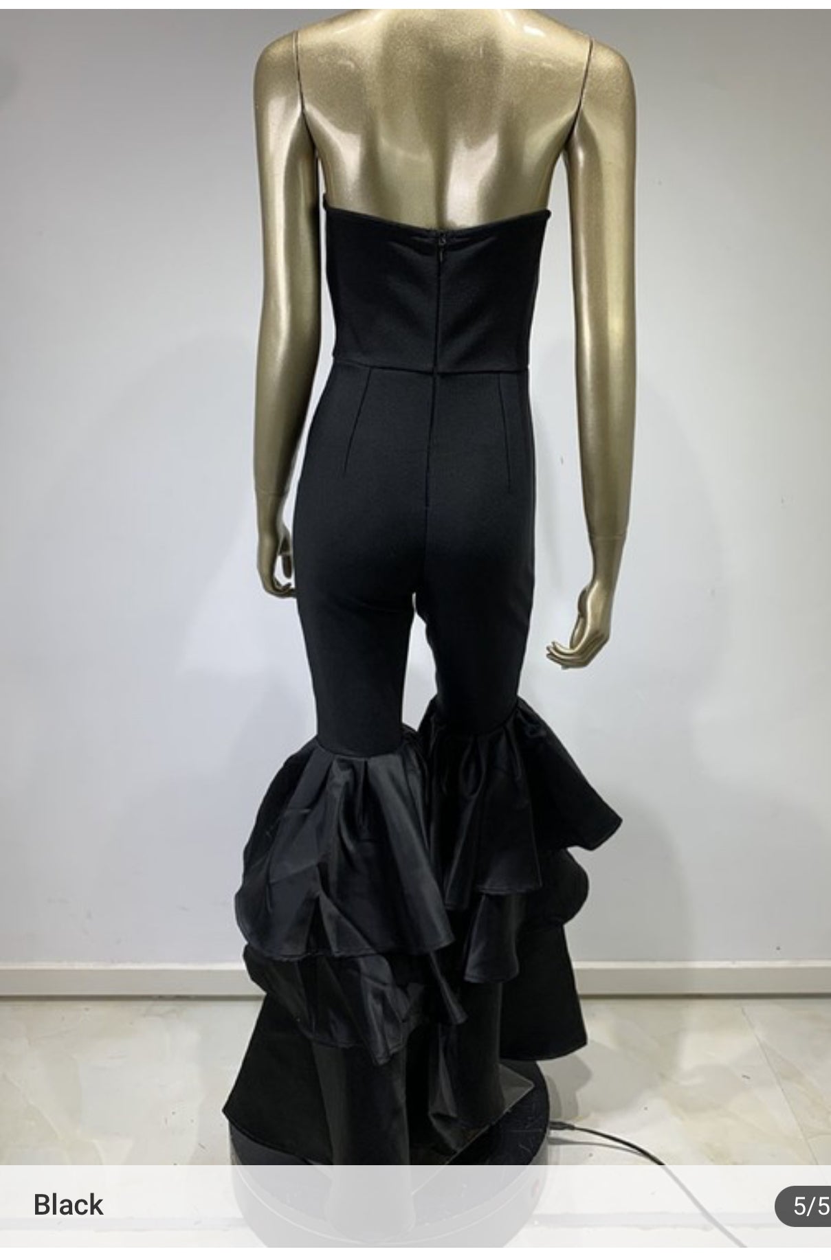 Tracy Ellis Ross Ruffled Jumpsuit