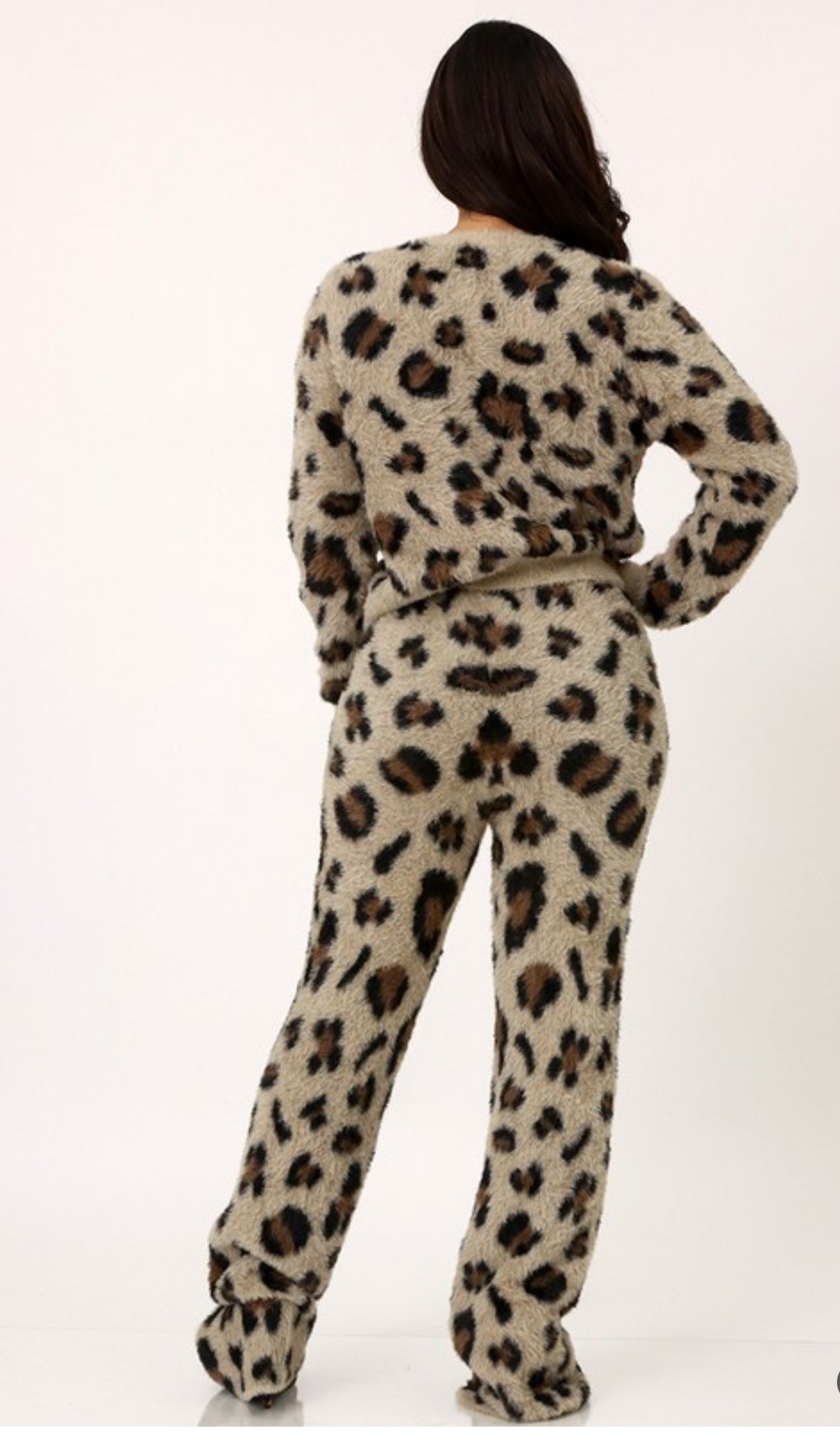 Leopard Power Pants Setš