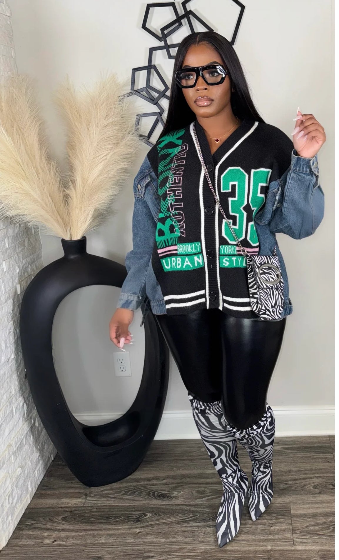 Bronx 35 Black Denim Jacket – Vidia's Closet