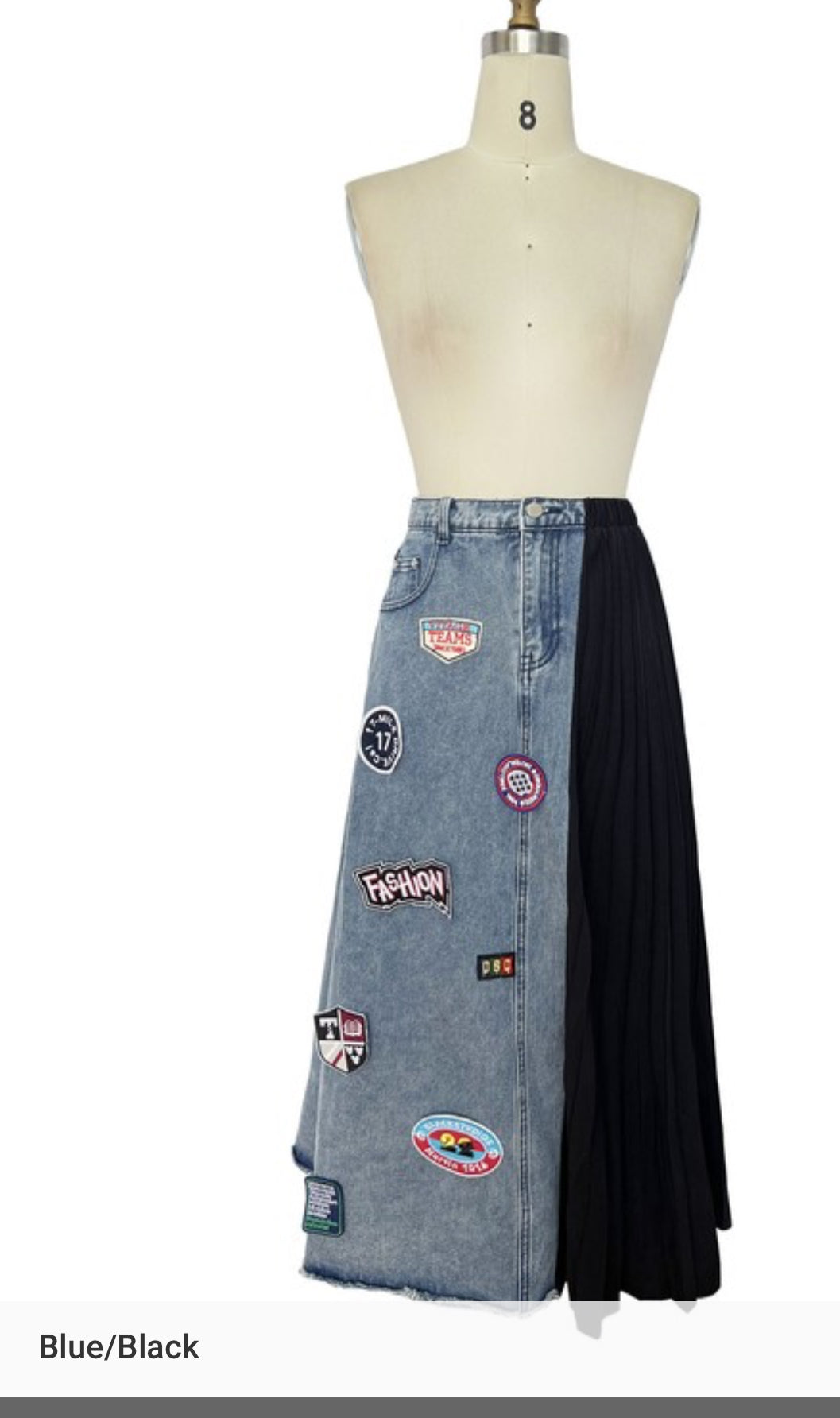 Halle Vintage Denim Dress