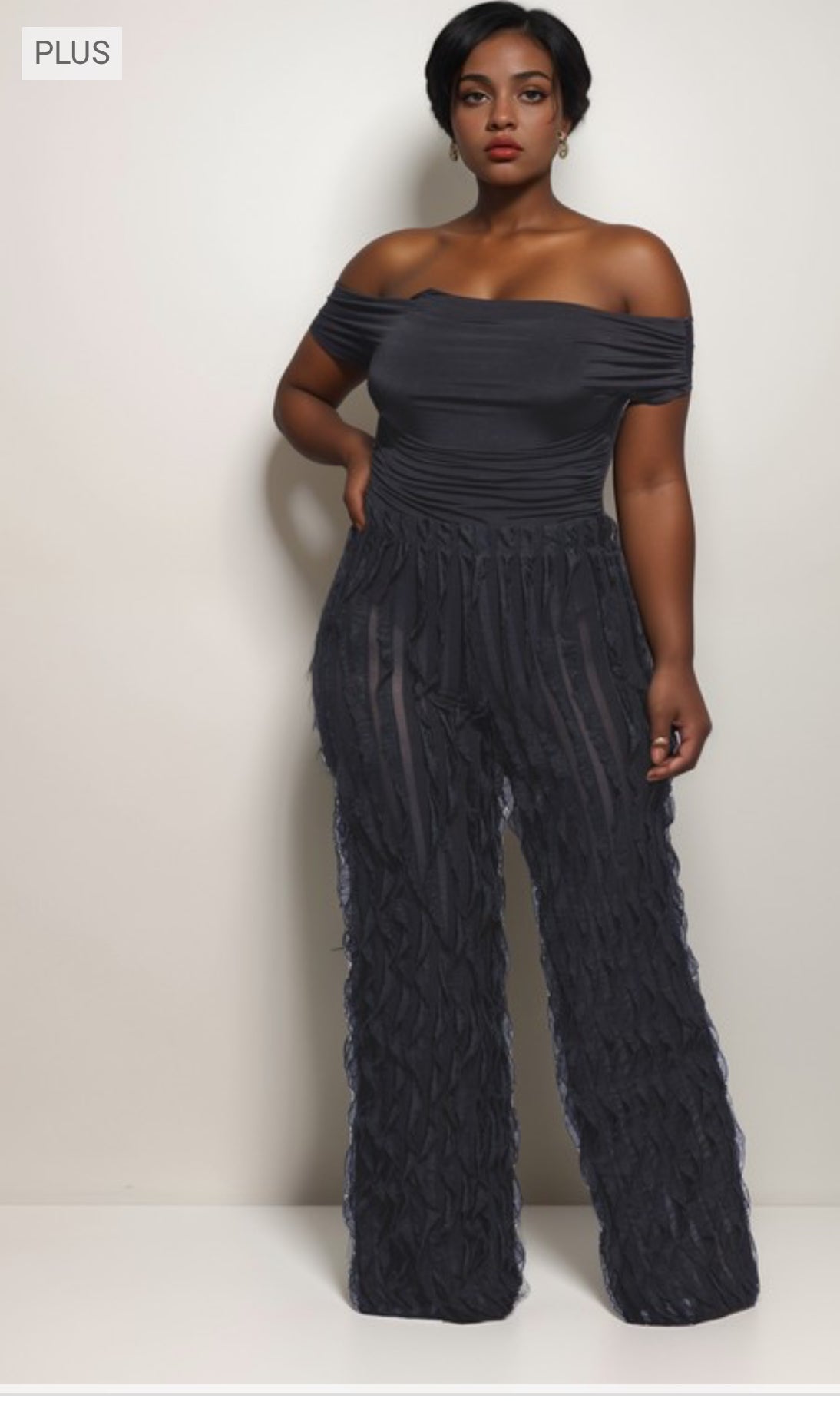 Lachelle Ruffle Pants Set