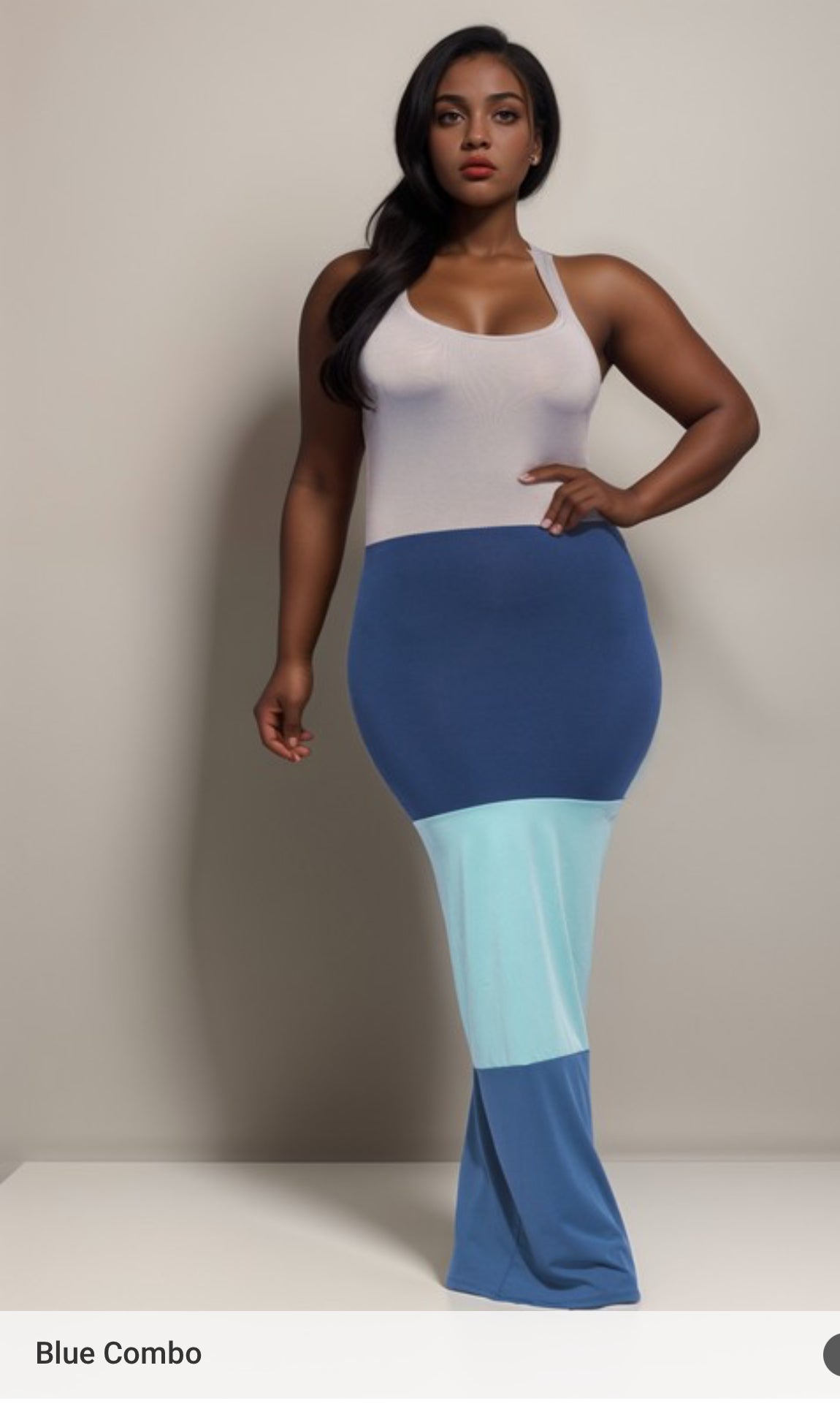 Better In Blue Maxi Dress