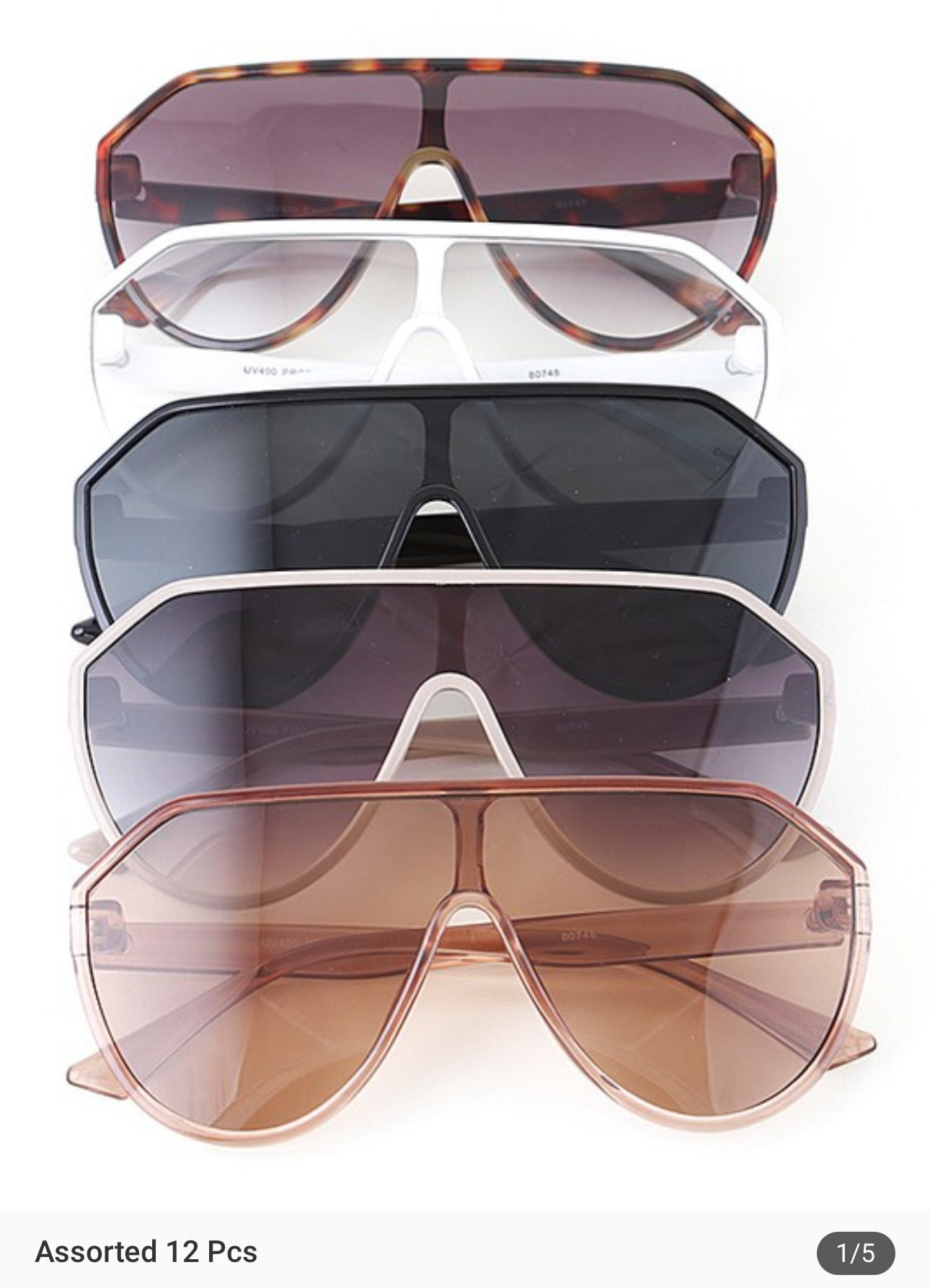 Pilot Shield Fly Girl Sunglasses