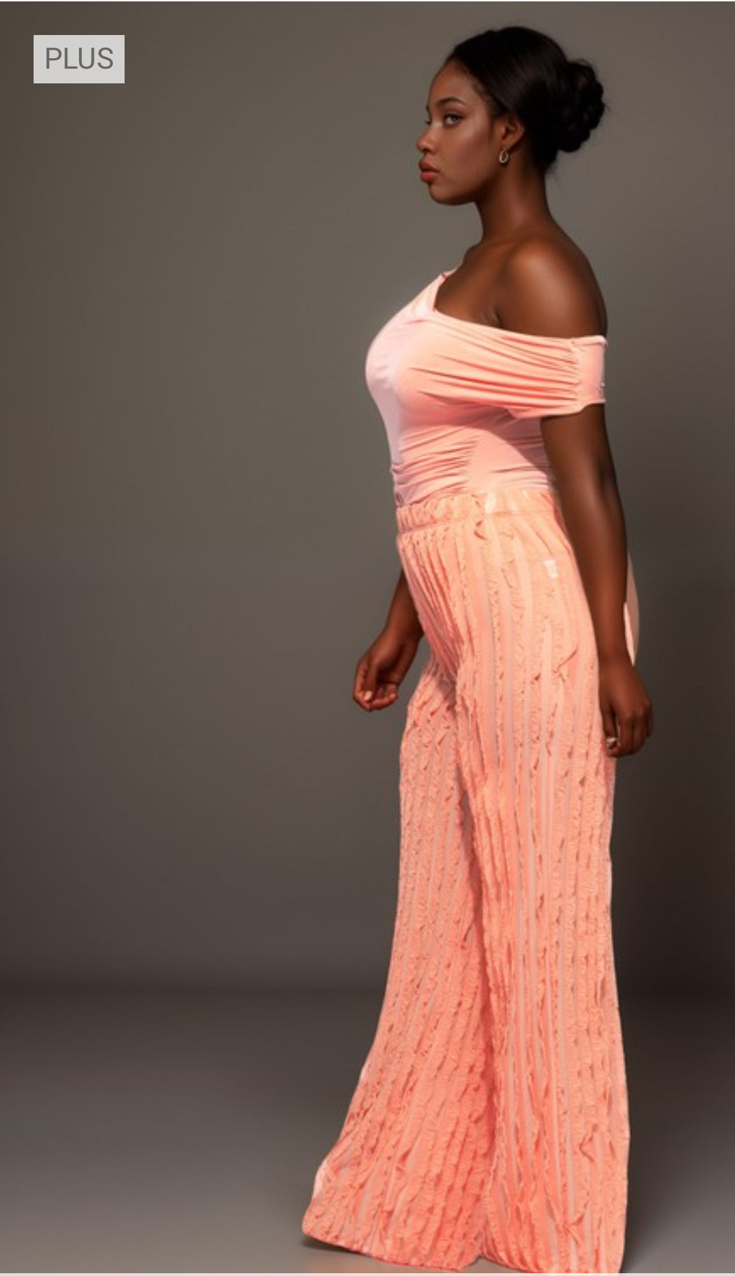 Lachelle Ruffle Pants Set