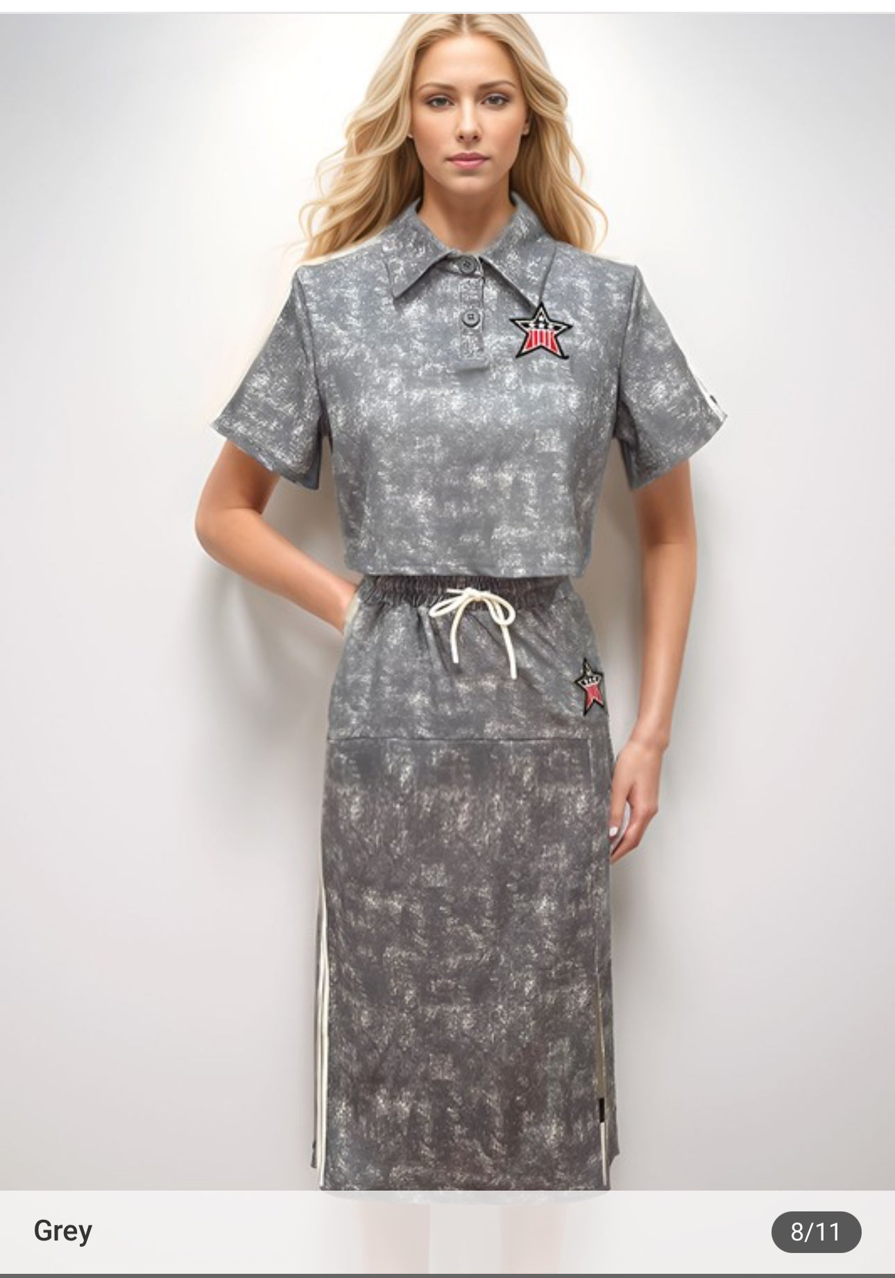 Starlet Two Piece Skirt Set