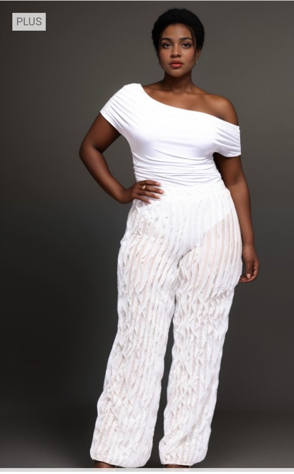 Lachelle Ruffle Pants Set