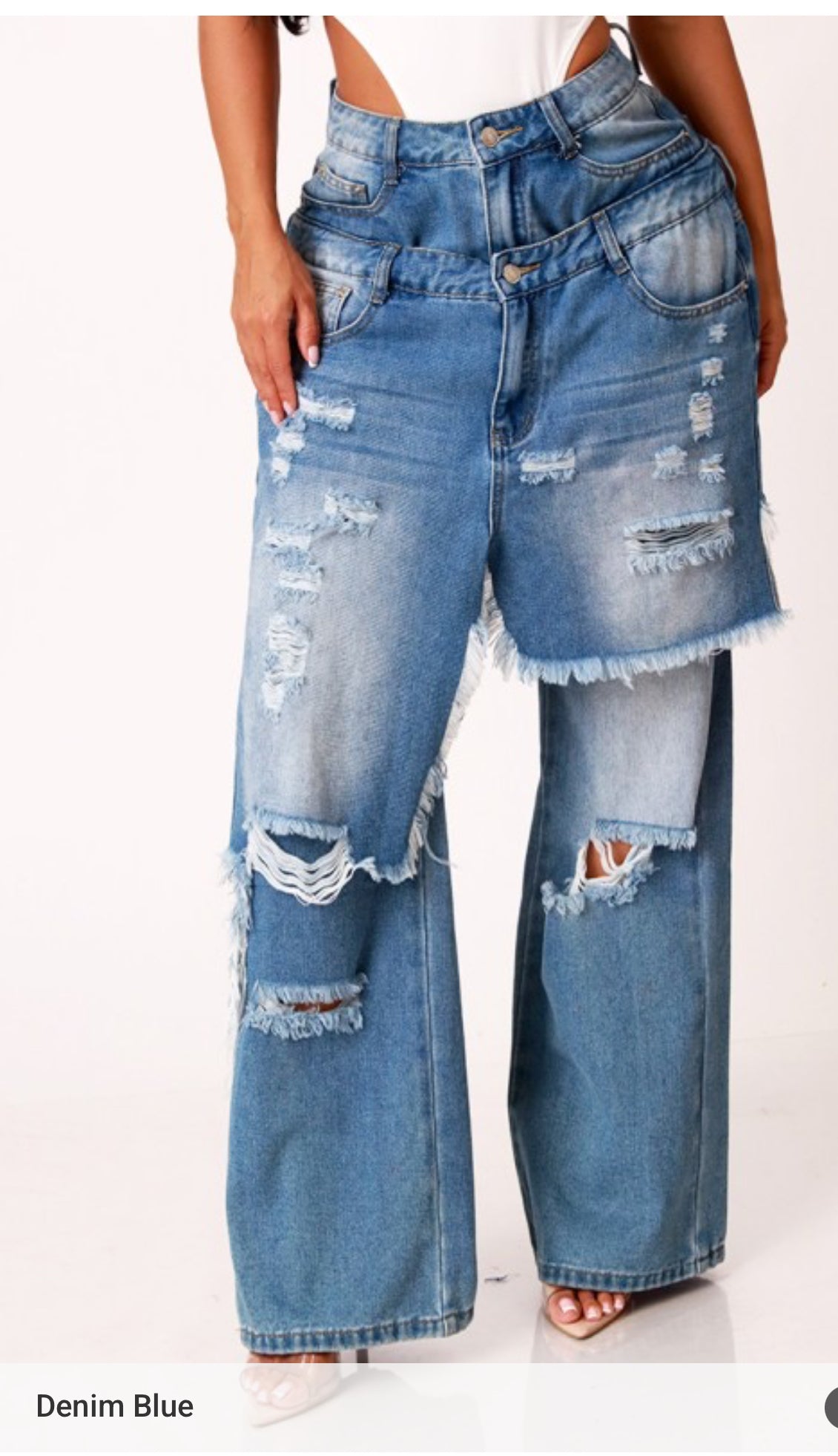 Charlie Double Layered Jeans