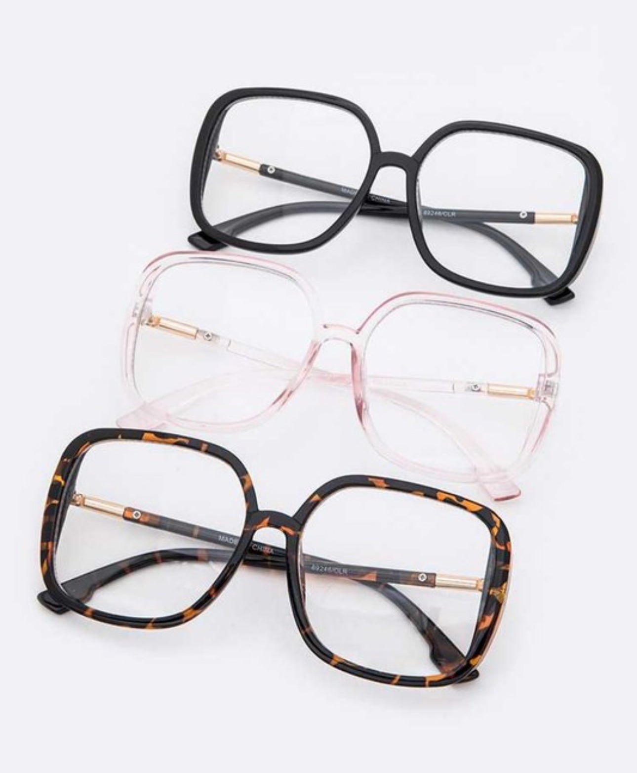 Manhattan Oversized Clear Frame