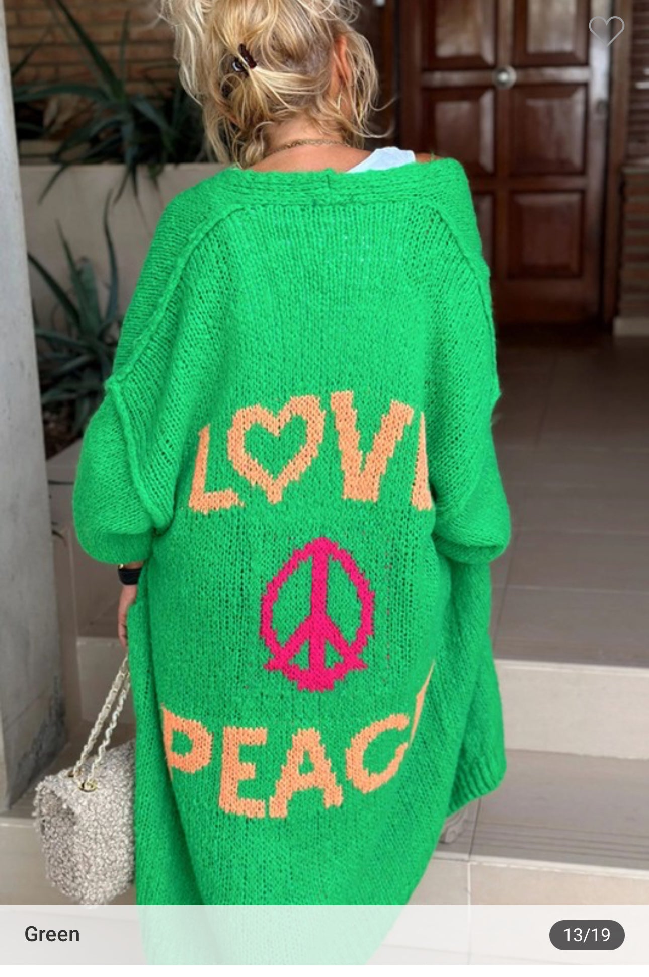 Love & Peace Cardigan
