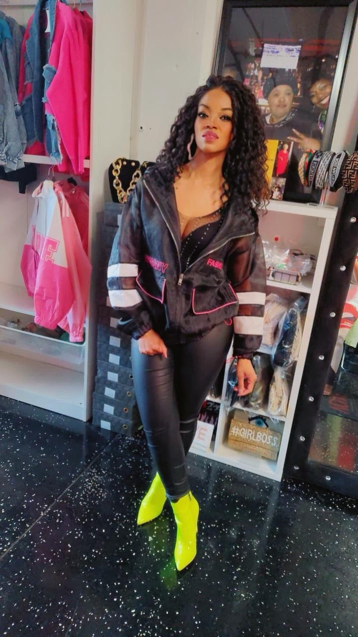 Fashion Space Sheer Jacket