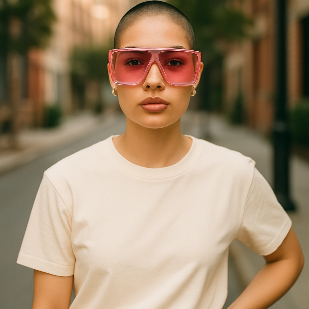 Pink Fly Girl Sunglasses
