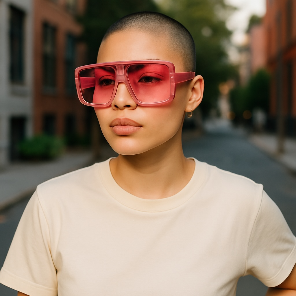 Pink Fly Girl Sunglasses