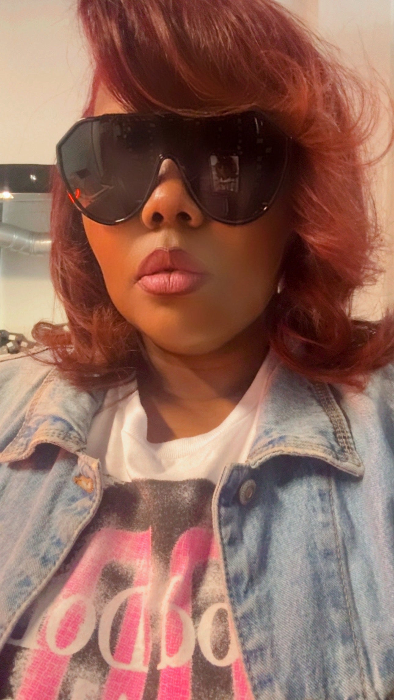 Pilot Shield Fly Girl Sunglasses