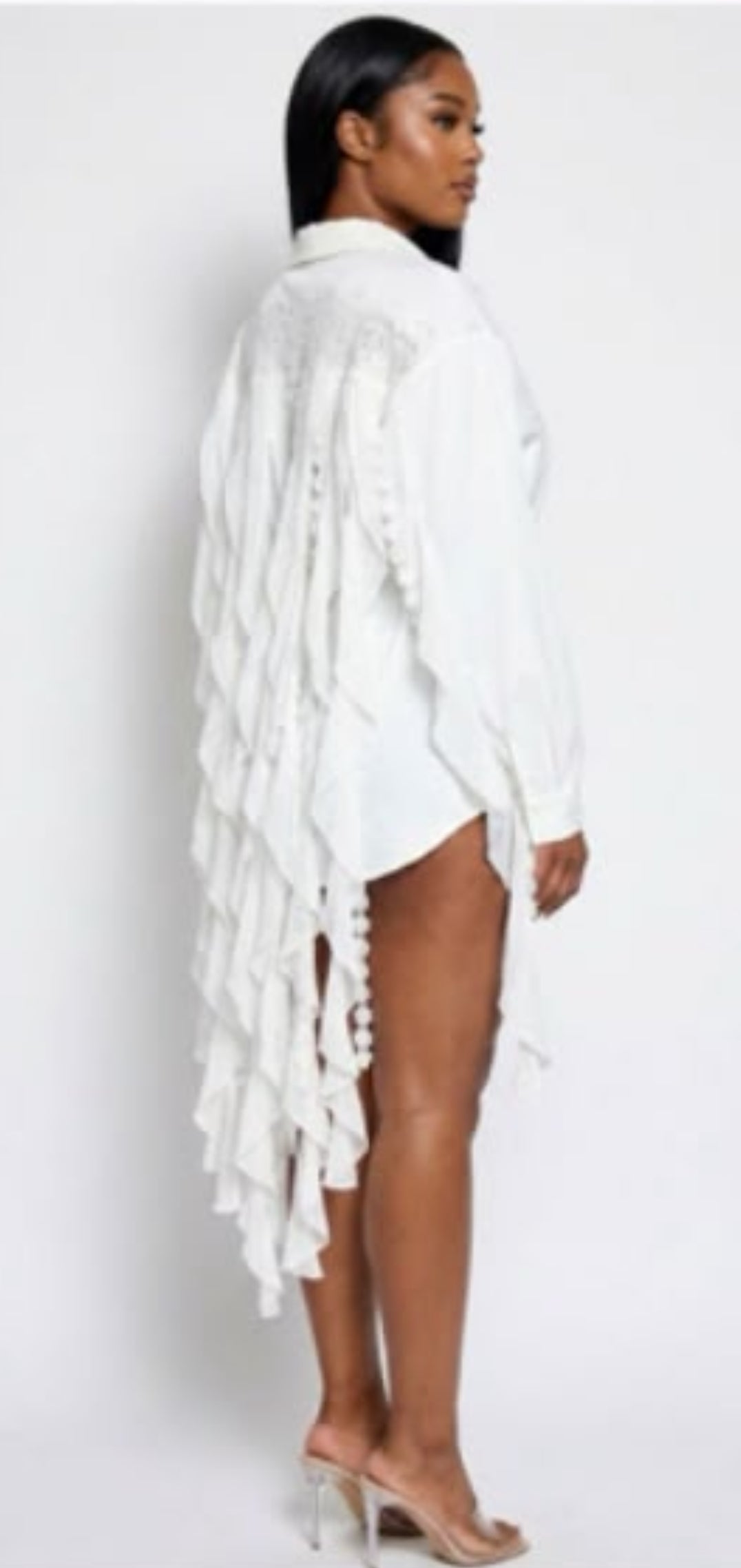 White Chandelier Blouse