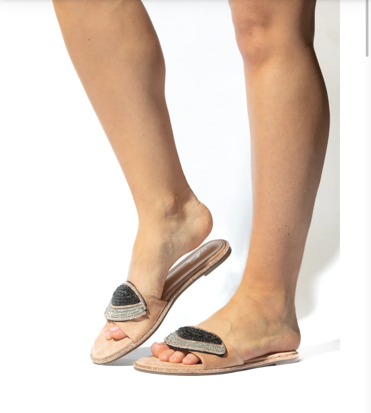 Positano Bling Evil Eye Sandal