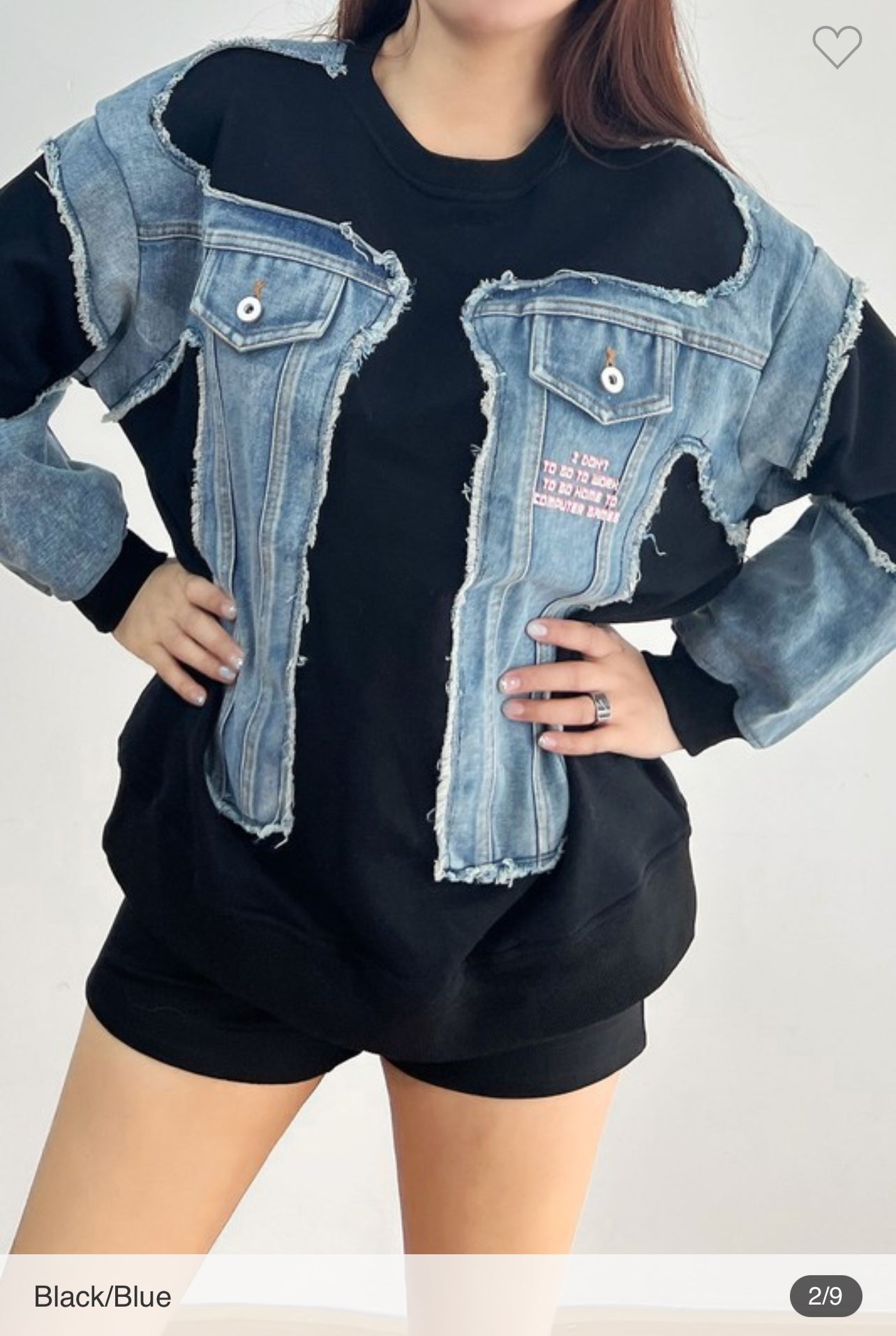 On And On Denim Block Shirt