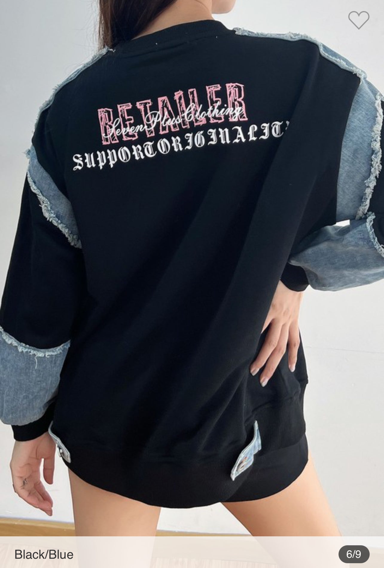On And On Denim Block Shirt