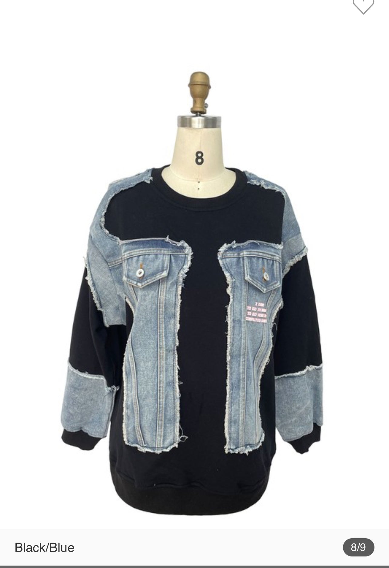 On And On Denim Block Shirt
