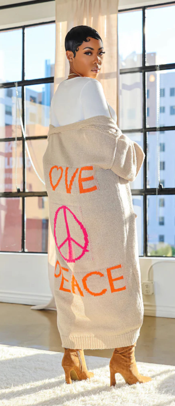 Love & Peace Cardigan