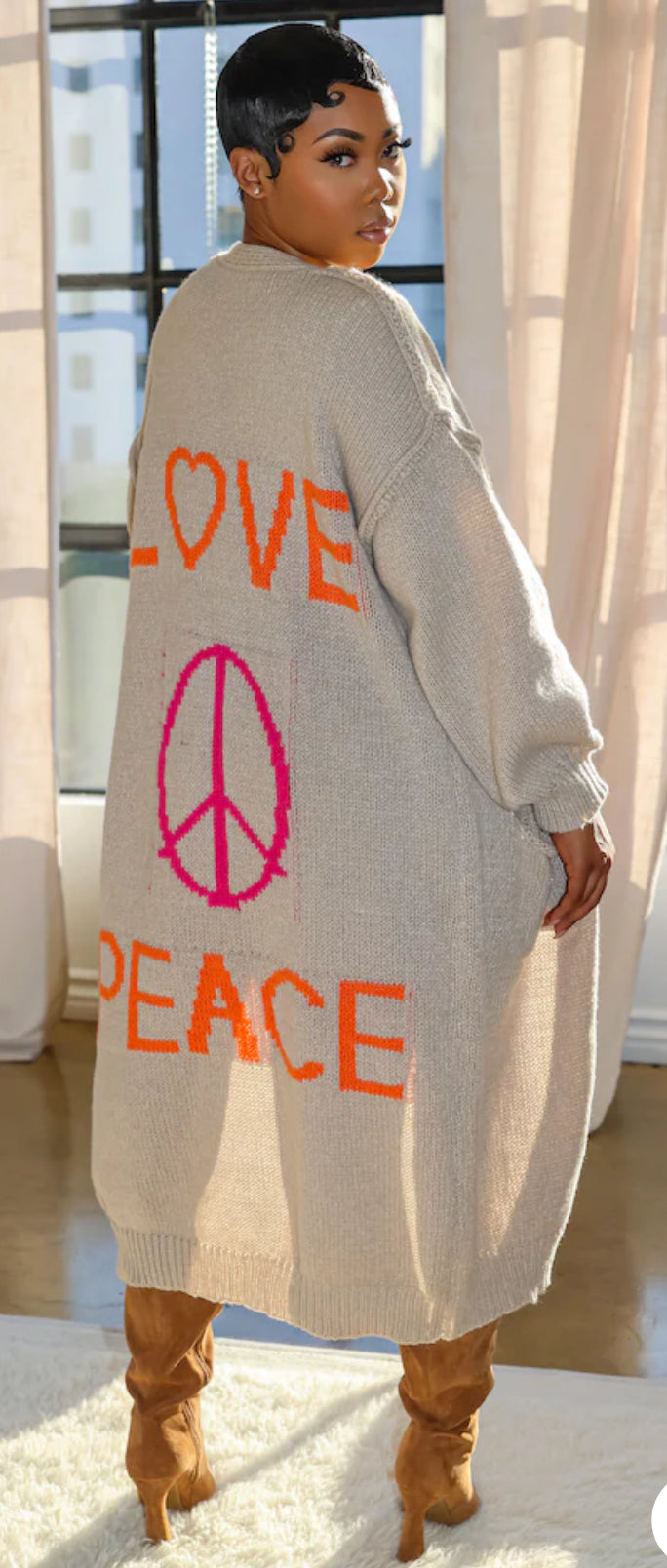 Love & Peace Cardigan