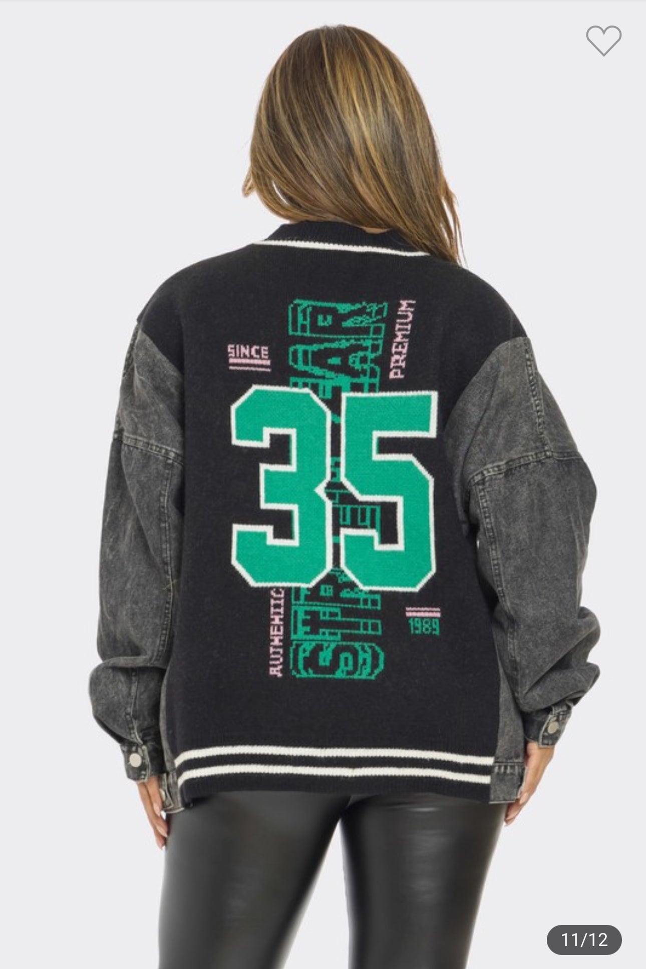 Bronx 35 Black Denim Jacket