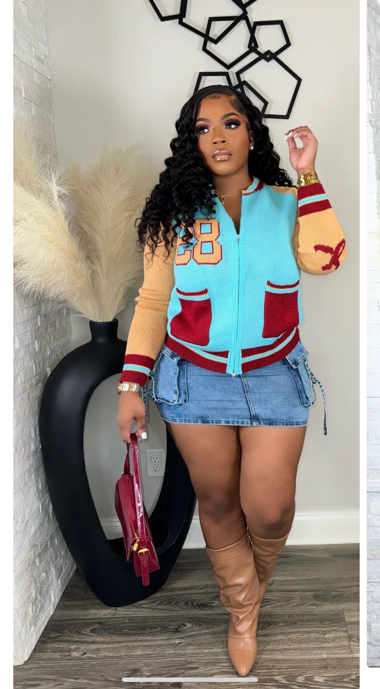 Cold As Ice Zip Up Cardigan