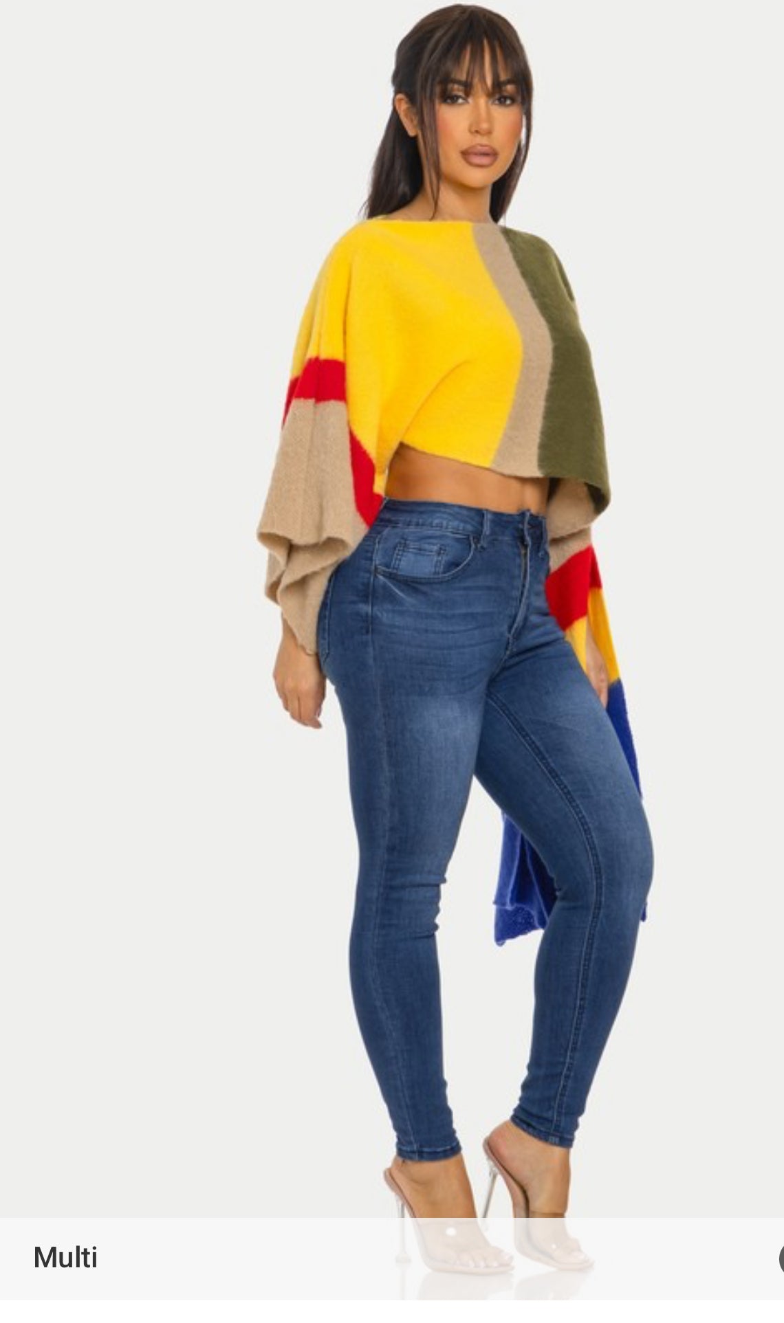 Burst Of Color Pullover
