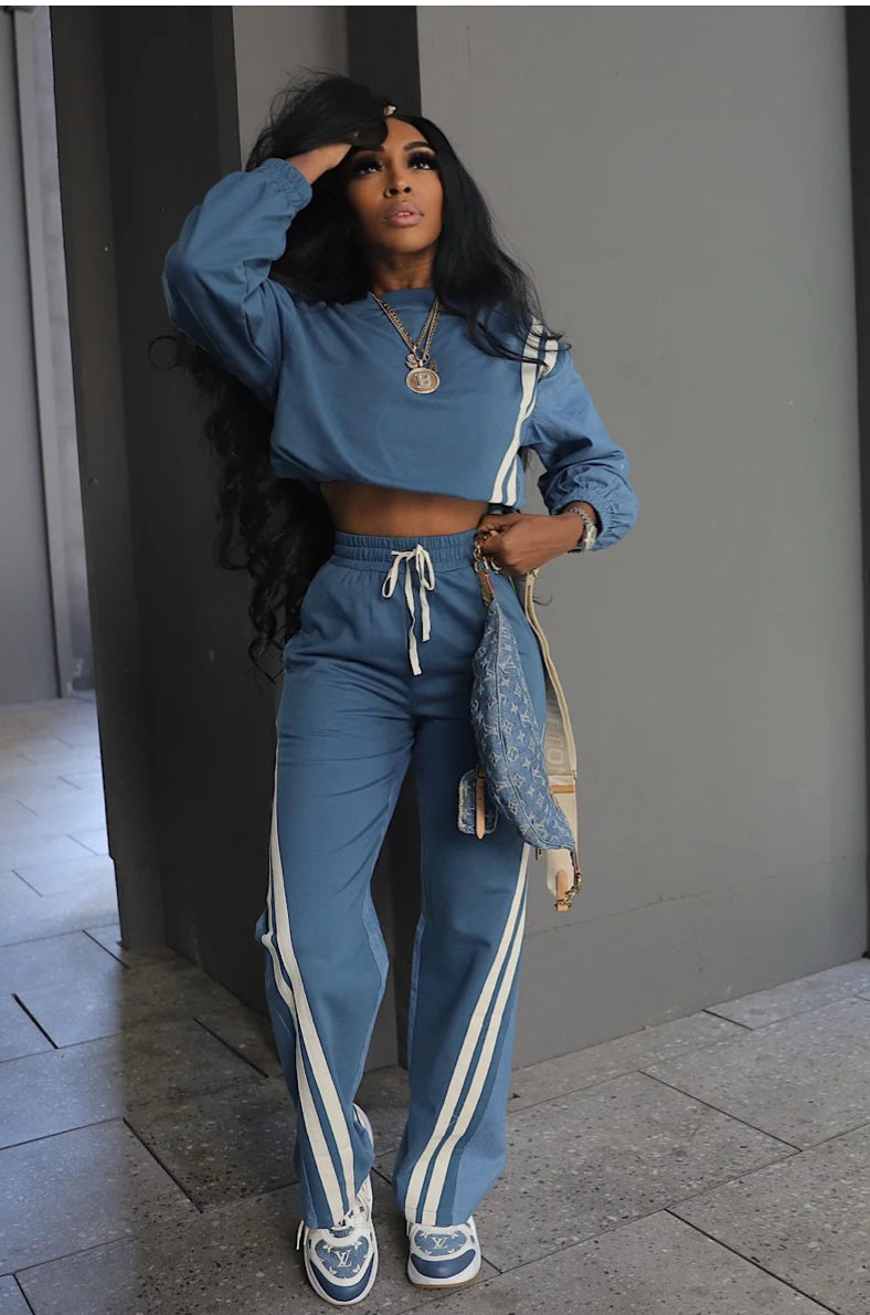 Posh Girl Sweat-Suit