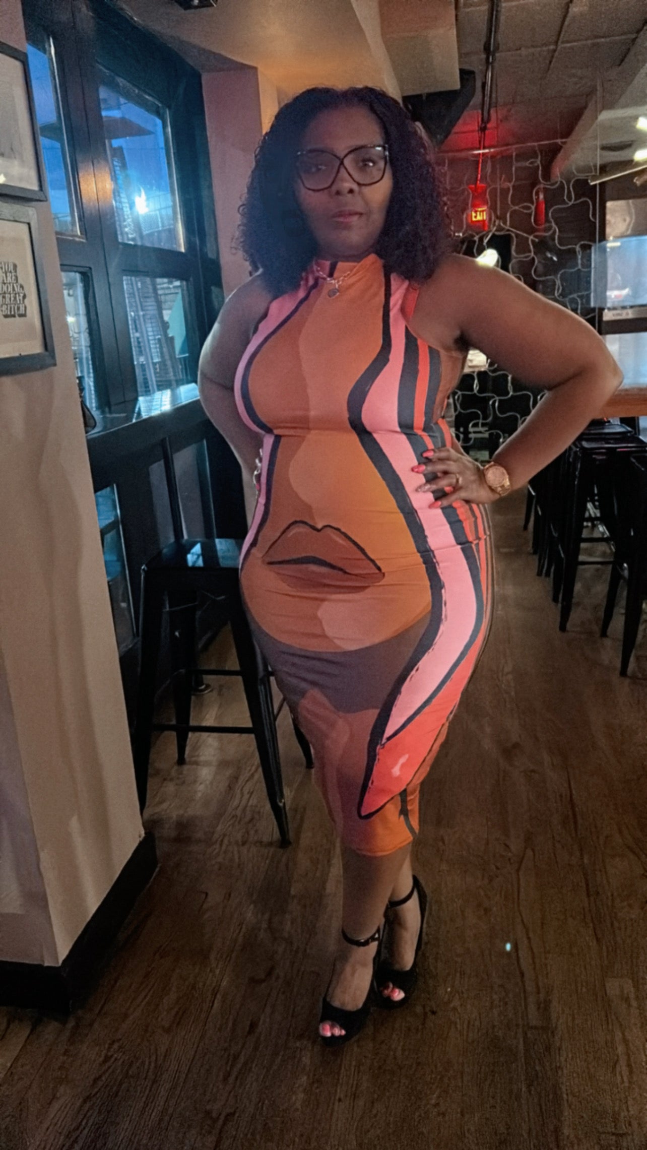 Kiss Me Fitted Body-Con Dress