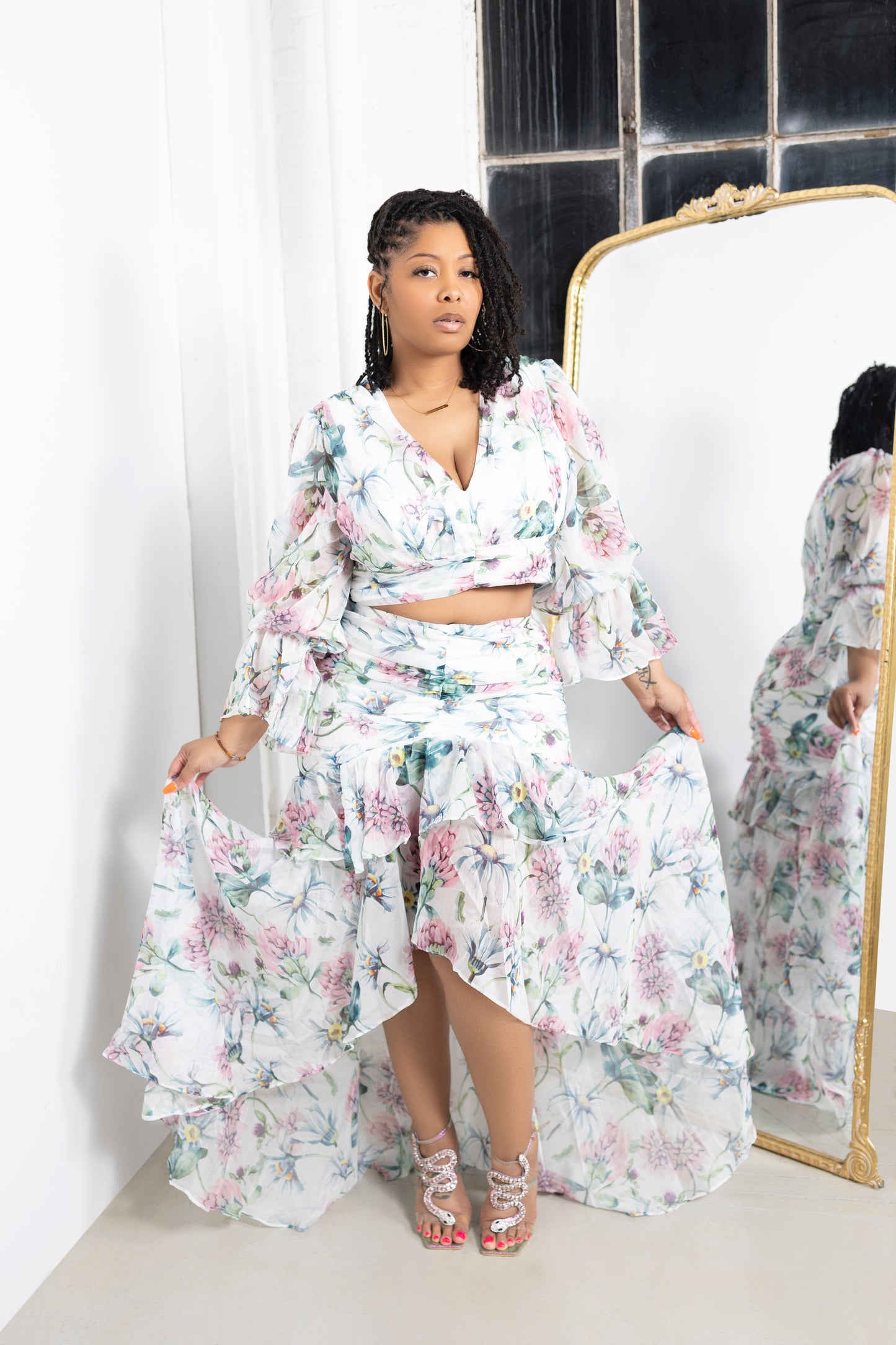 Flower Bomb Dress Set