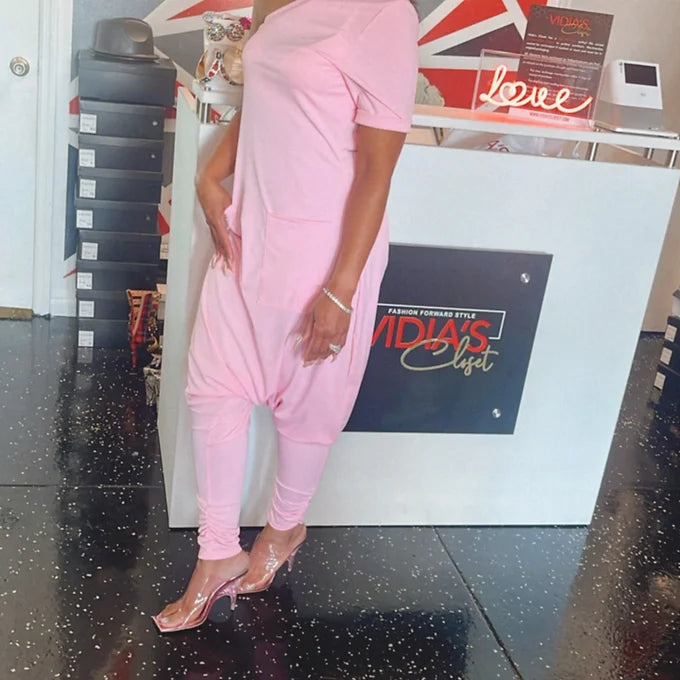 Transparent Stiletto Sandal | Pink