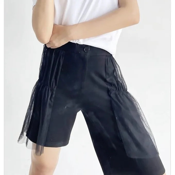 Hi Low Sheer Shorts