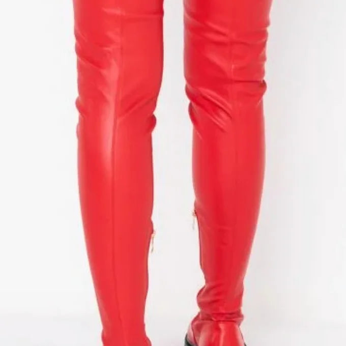Hot Girl Thigh High Boot