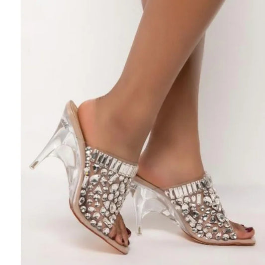 Bling Sexy Lady Wedge Heel