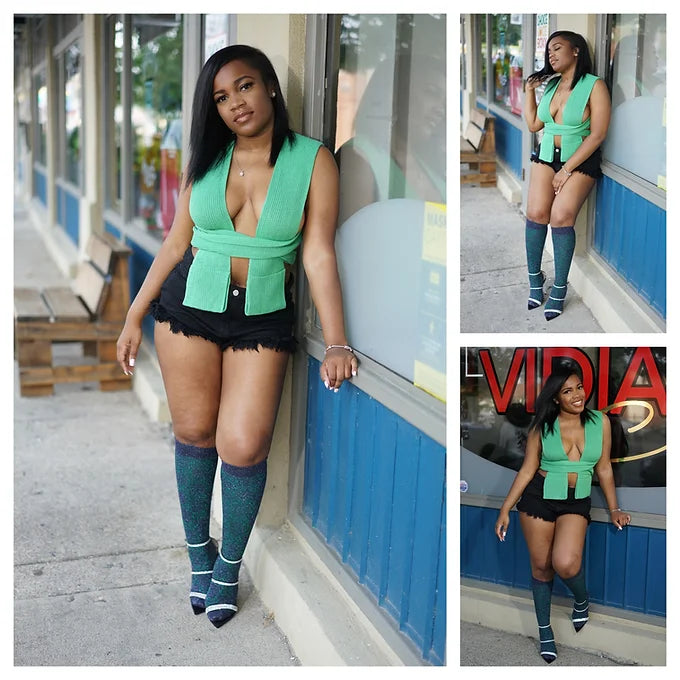 Wrap It Up Sex Appeal Shirt | Green