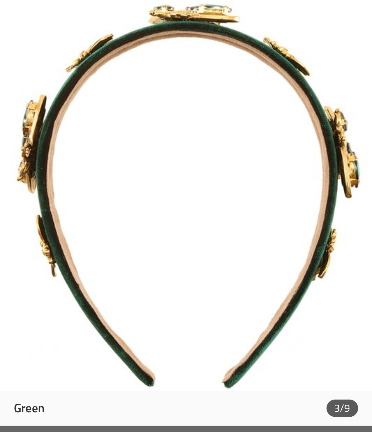 Green Butterfly Hand band