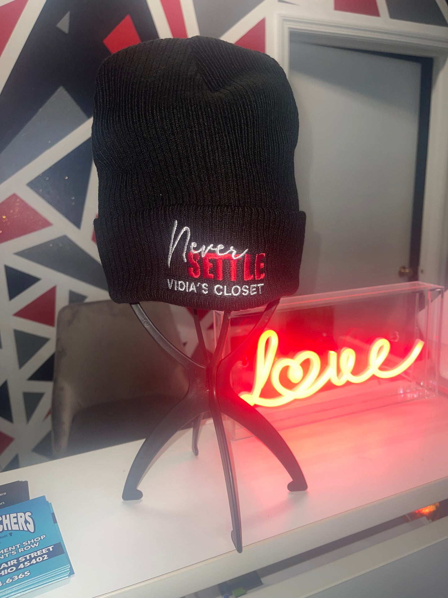 Never Settle Beanie